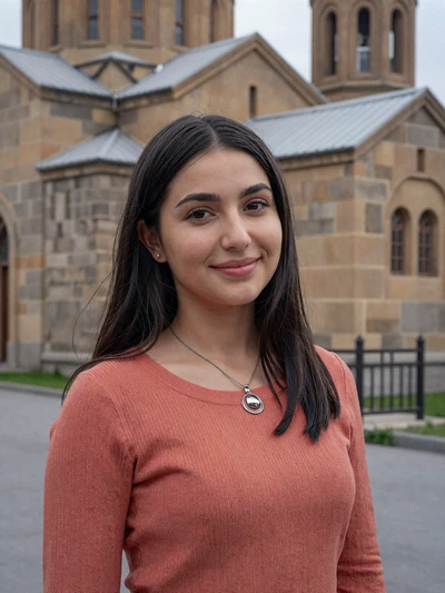 Nare, 25, from Gyumri - young Armenian woman open to intercultural dating and love