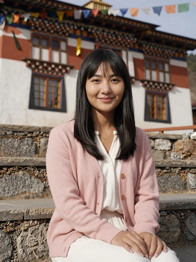 Chimi, 27, from Paro - Bhutanese woman ready to find love and partnership online