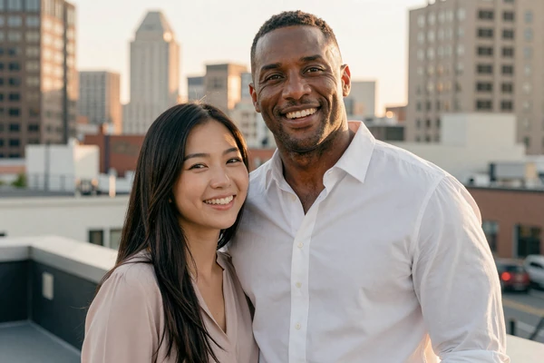 Brian and Jisoo - American man and Korean woman who found love through cross-cultural dating